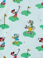 Disney Mickey Mouse and Friends Golfing Allover Print Toddler Polo Shirt — BoxLunch Exclusive