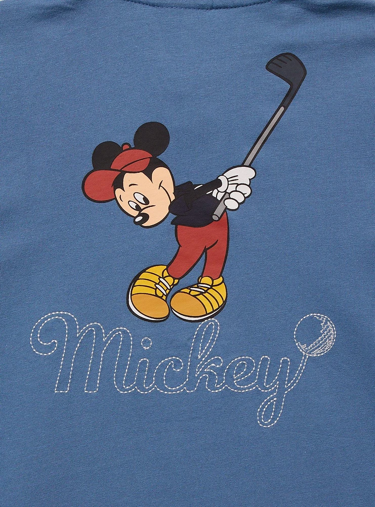 Disney Mickey Mouse Golf Letterman Toddler Polo Shirt — BoxLunch Exclusive