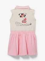 Disney Minnie Mouse Golfing Letterman Toddler Romper — BoxLunch Exclusive