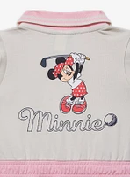 Disney Minnie Mouse Golfing Letterman Toddler Romper — BoxLunch Exclusive