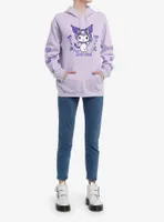 Kuromi Butterfly Roses Girls Hoodie