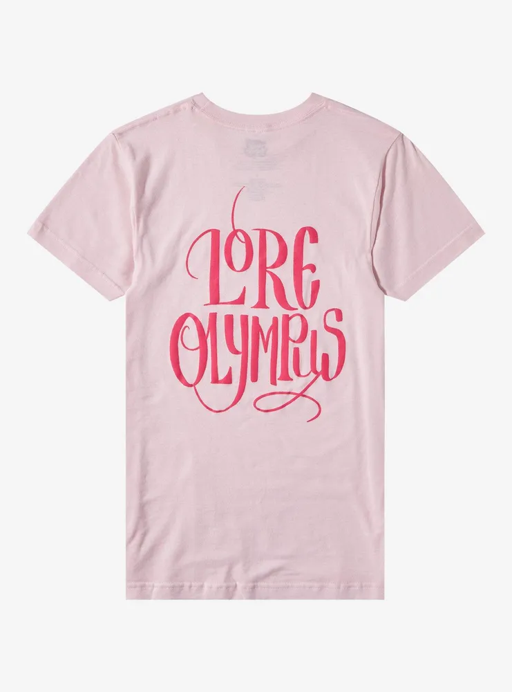 Lore Olympus Persephone Flower Boyfriend Fit Girls T-Shirt