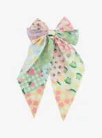 Thorn & Fable Gingham Patchwork Hair Bow