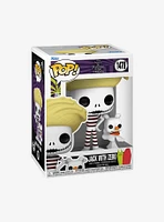 Funko Pop! Disney The Nightmare Before Christmas Jack Skellington with Zero Beach Vinyl Figure