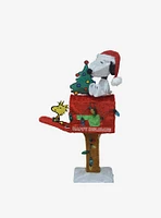 Peanuts Snoopy Tree on Mailbox Yard Decor