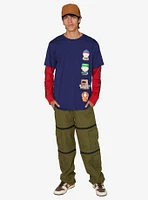 South Park Character Outfits Long-Sleeve Twofer