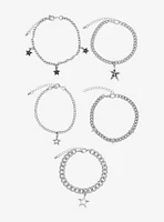 Social Collision® Star Chain Bracelet Set