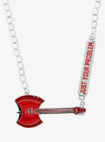 Adventure Time Marceline Bass Guitar Necklace