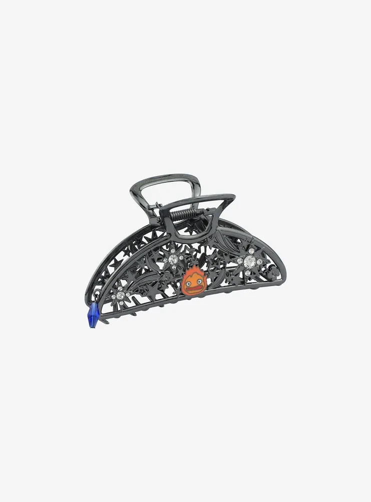 Studio Ghibli Howl's Moving Castle Calcifer Jeweled Claw Hair Clip