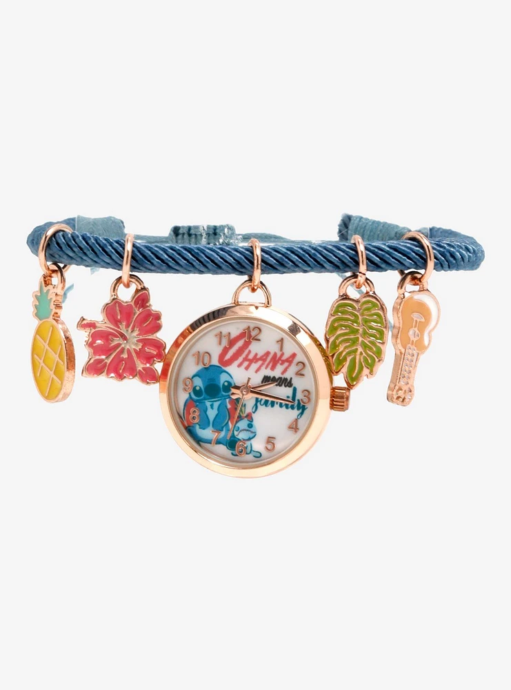 Disney Lilo & Stitch Charm Watch Bracelet