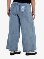 South Park Characters Wide Leg Denim Pants Plus