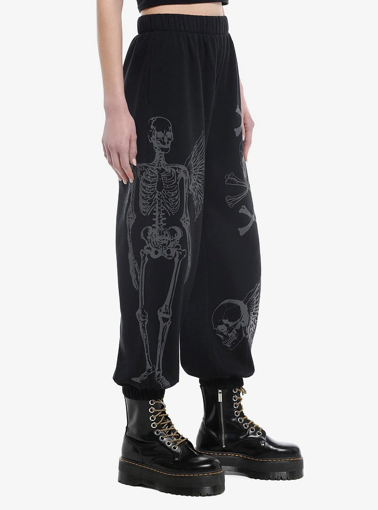 Skeletons Girls Jogger Sweatpants