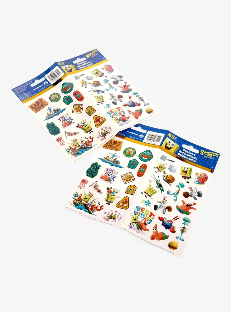 The SpongeBob Movie: Sponge On The Run Sticker Sheet