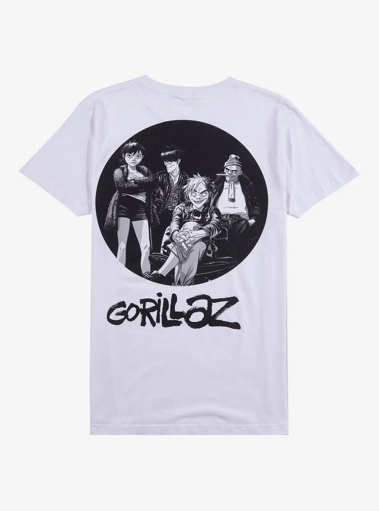 Gorillaz Song Machine Group Boyfriend Fit Girls T-Shirt
