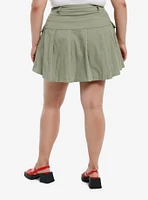 Strawberry Shortcake Green Cargo Mini Skirt Plus