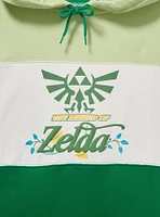 Nintendo The Legend of Zelda Hyrule Crest Color Block Hoodie - BoxLunch Exclusive