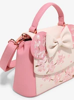 Loungefly Disney Minnie Mouse Cherry Blossom Ears Crossbody Bag - BoxLunch Exclusive