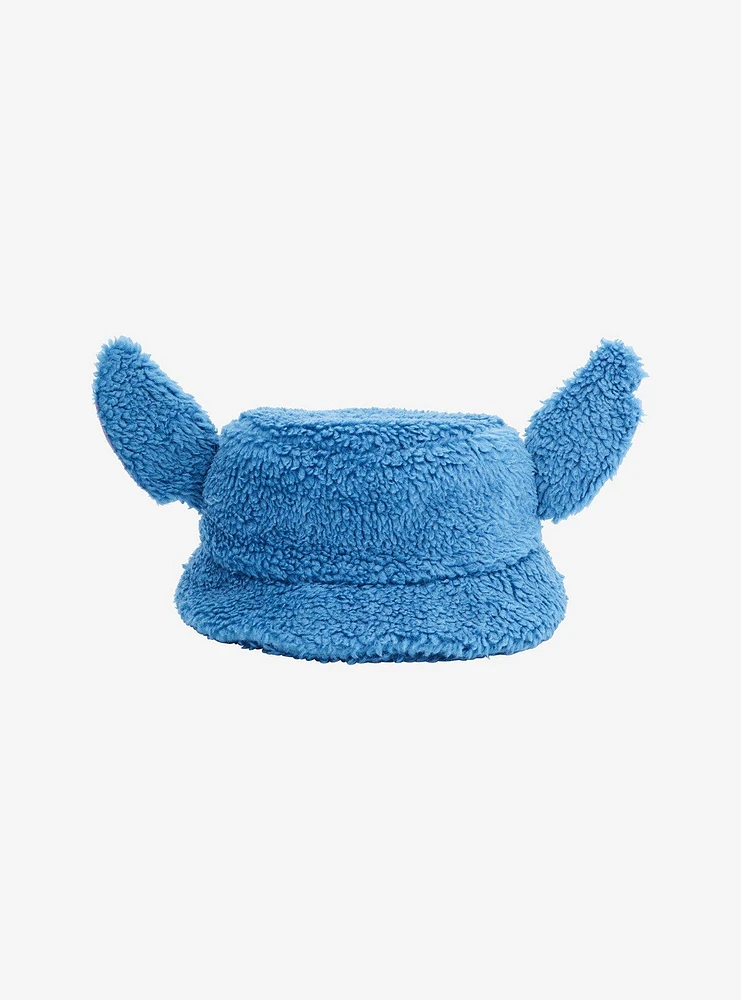 Disney Stitch Sherpa 3D Ear Bucket Hat