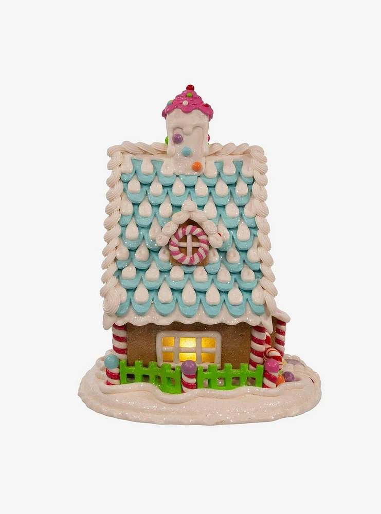 Candyland Gingerbread House Lit Figure