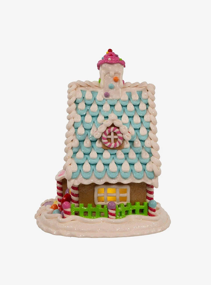 Candyland Gingerbread House Lit Figure