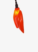 Purple and Orange Bat Icicle Light Set