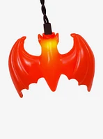 Purple and Orange Bat Icicle Light Set