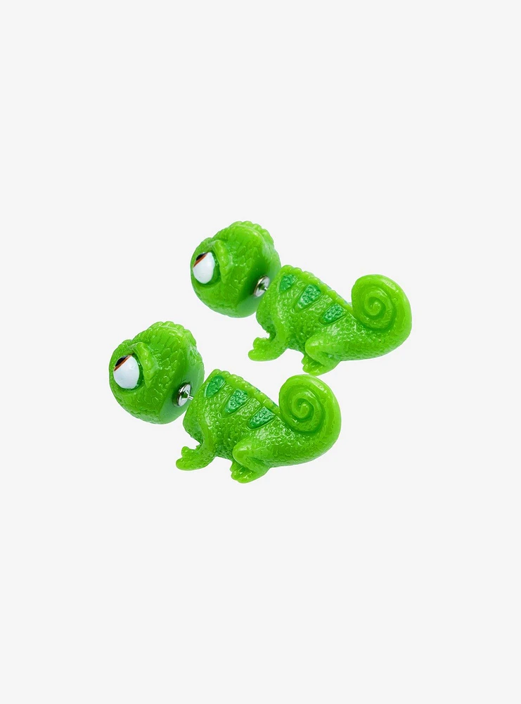 Disney Tangled Pascal Front/Back Earrings