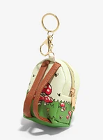 Frog & Mushroom Mini Backpack Keychain