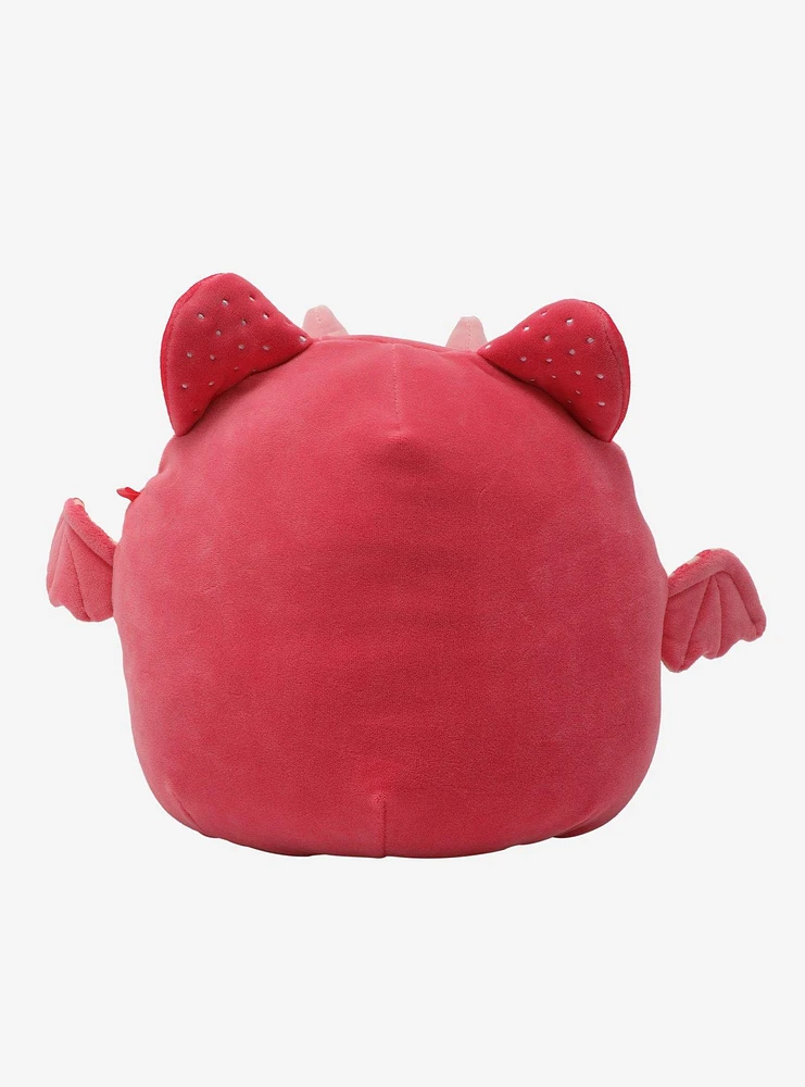 Squishmallows Adopt Me Strawberry Shortcake Bat Dragon Plush