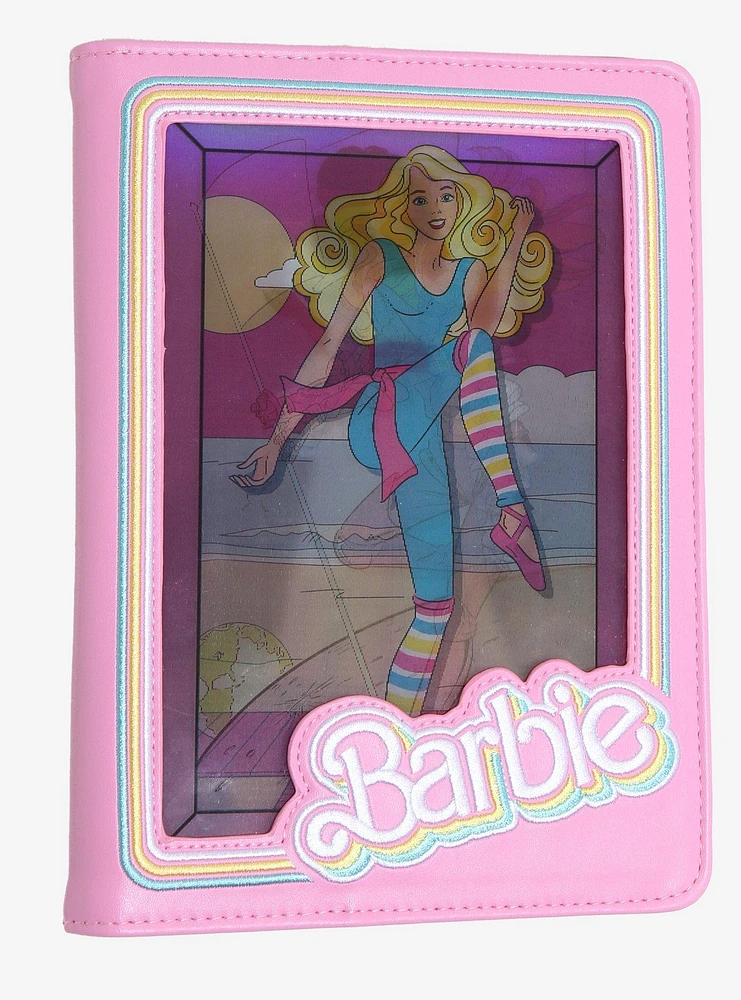 Loungefly Barbie Lenticular Faux Leather Notebook