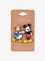 Disney Donald Duck and Mickey Mouse Enamel Pin — BoxLunch Exclusive