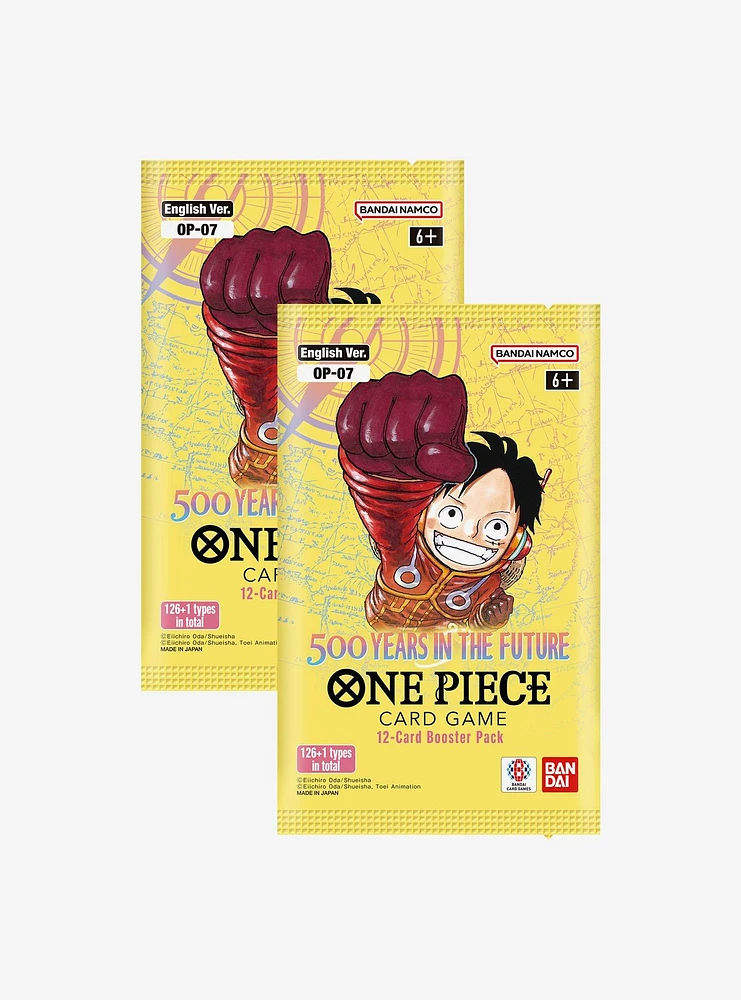 One Piece Trading Card Game Double Booster Pack Set