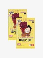 One Piece Trading Card Game Double Booster Pack Set