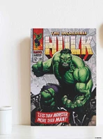 Marvel The Incredible Hulk Comic Book Cover Metal Sign