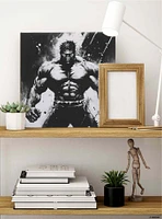 Marvel The Incredible Hulk Black & White Canvas Wall Decor