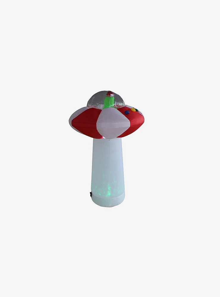 Star Dasher UFO with Tractor Beam Inflatable Decor