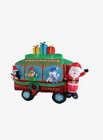 Christmas Caboose Inflatable Decor