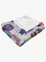 Marvel Ant-Man Quantumania Chibi Team Silk Touch Throw Blanket