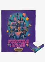 Marvel Guardians of the Galaxy: Vol. 3 Weirdness Is Everywhere Silk Touch Throw Blanket