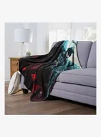 DC Comics Batman Stylized Batman Silk Touch Throw Blanket