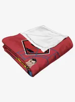 DC League Of Super-Pets Super Pet Team Silk Touch Throw Blanket