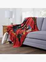 DC League Of Super-Pets Super Pet Team Silk Touch Throw Blanket