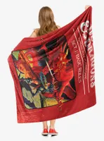 Dungeons & Dragons Fantasy Game Silk Touch Throw Blanket