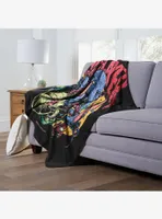 Dungeons & Dragons Mind Flayer Silk Touch Throw Blanket