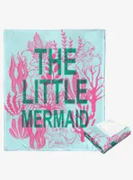 Disney The Little Mermaid Classic Coral Reef Silk Touch Throw Blanket