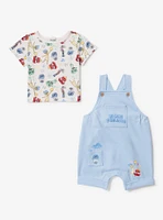 Disney Pixar Inside Out Our Feelings Infant T-Shirt & Overall Set