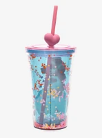 Care Bears X Hello Kitty And Friends Cinnamoroll Glitter Acrylic Travel Cup