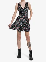 Thorn & Fable Butterfly Floral Lace Babydoll Dress