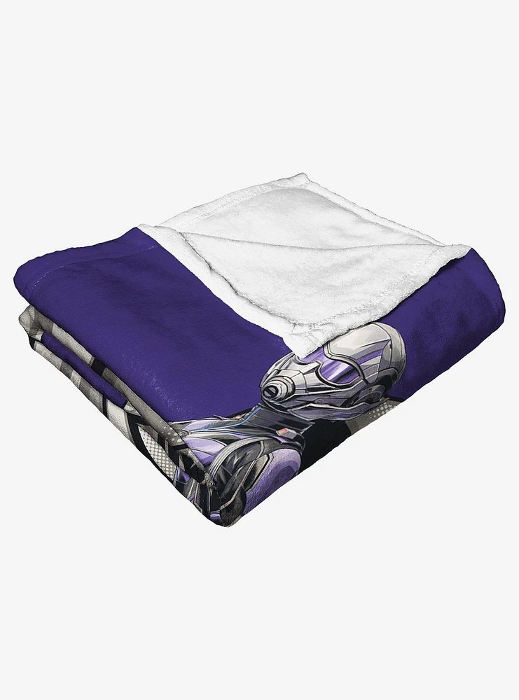 Marvel Ant-Man Quantumania Cassie Lang Silk Touch Throw Blanket