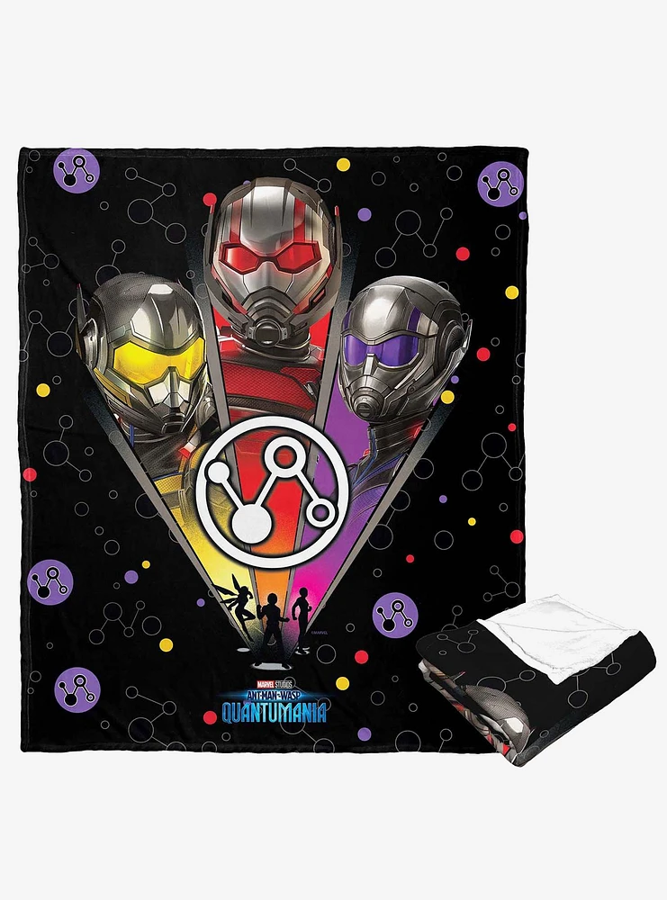 Marvel Ant-Man Quantumania Silk Touch Throw Blanket